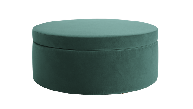 Evergreen Storage Ottoman