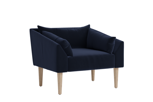The Essential Chair in Recycled Velvet