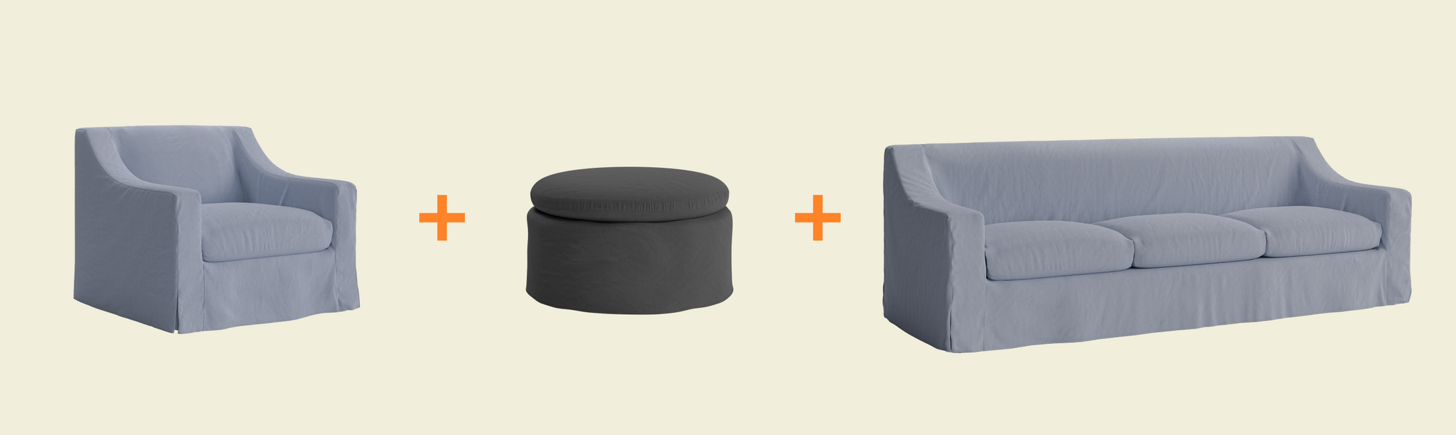 The Living Room Bundle Evergreen Sabai Design