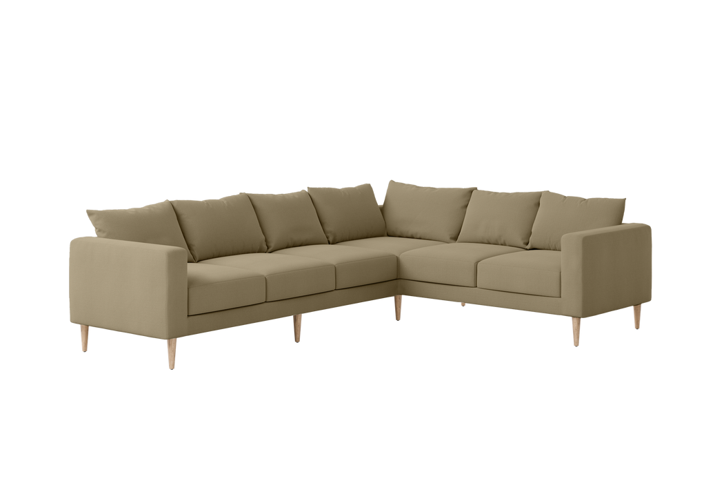 [Farro Upcycled Poly | Sofa Left / Individual Cushions]