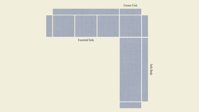 Expansion Kit: 7 Seat Corner Sectional