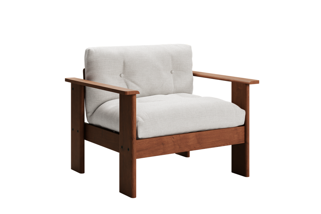 The Bacana Armchair in Hemp by Sabai