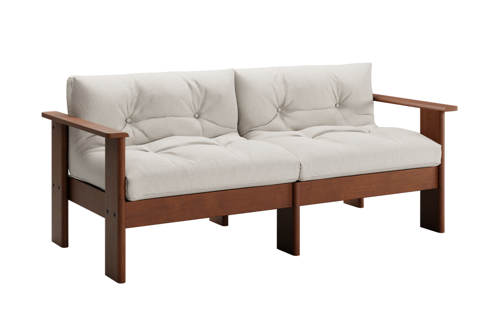 The Bacana Loveseat in Upcycled Poly by Sabai