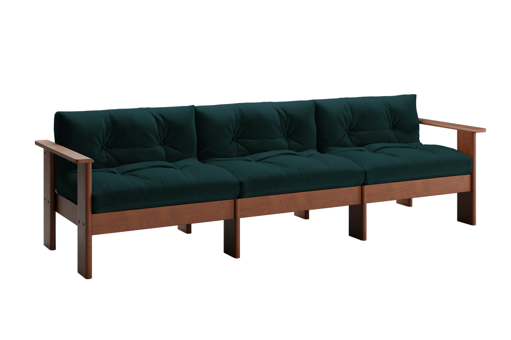 The Bacana Sofa in Recycled Velvet by Sabai