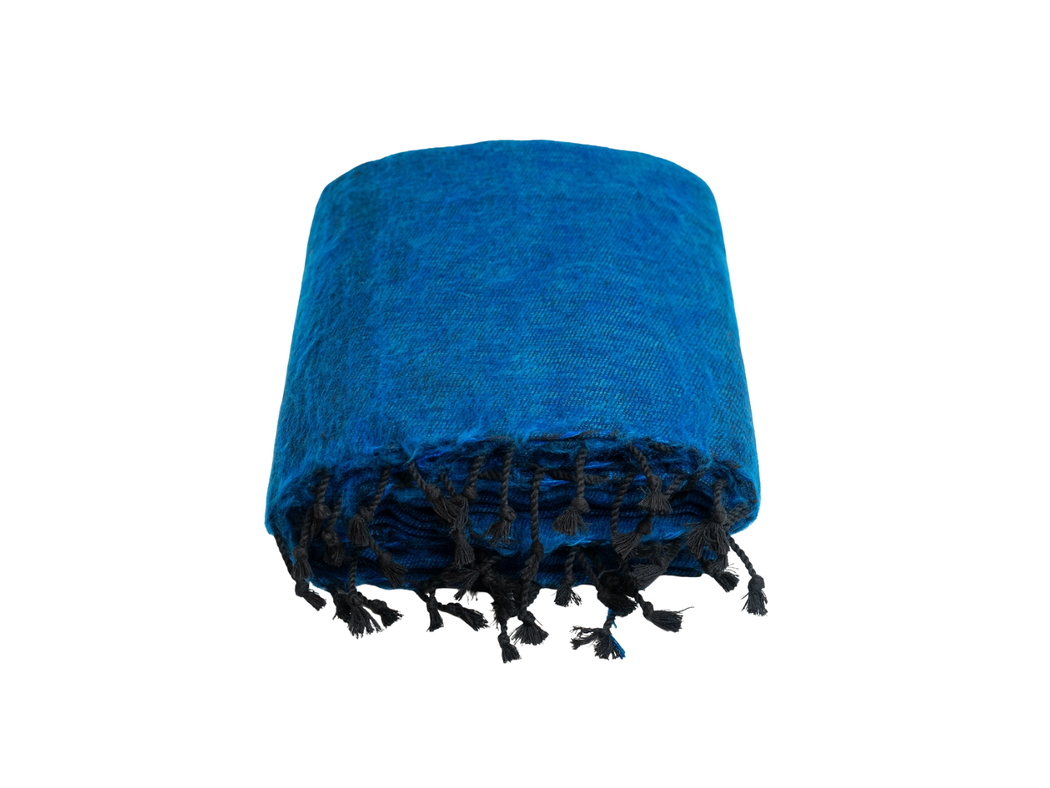 Wool & Recycled Cotton Throw