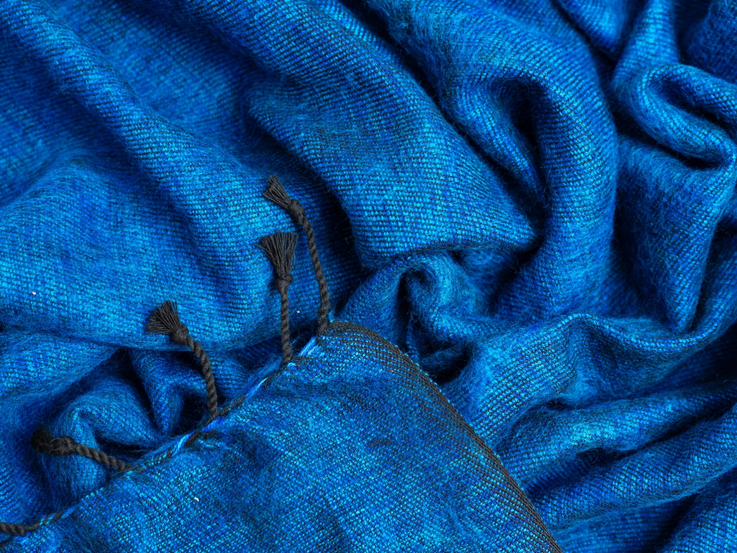 Wool & Recycled Cotton Throw
