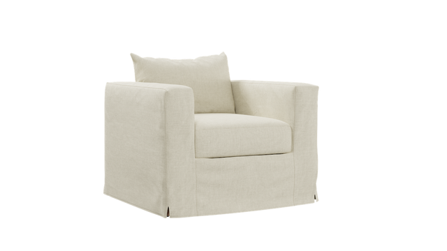 Slipcover: The Essential Club Chair in Hemp