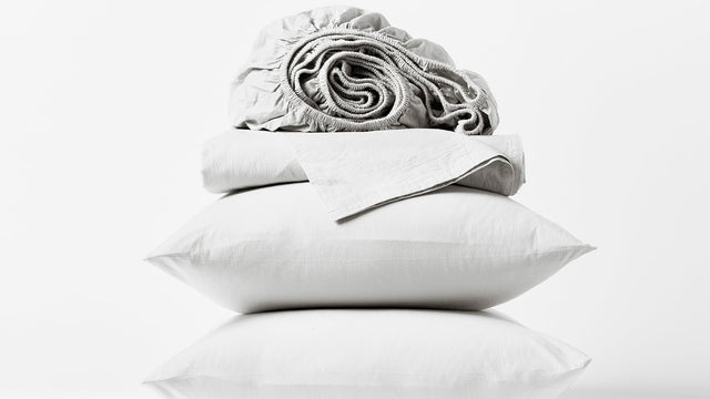 Organic Crinkled Percale™ Sheet Set