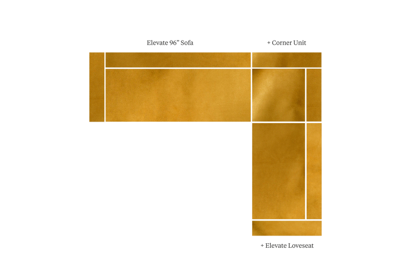 Elevate Reversible L Expansion Kit