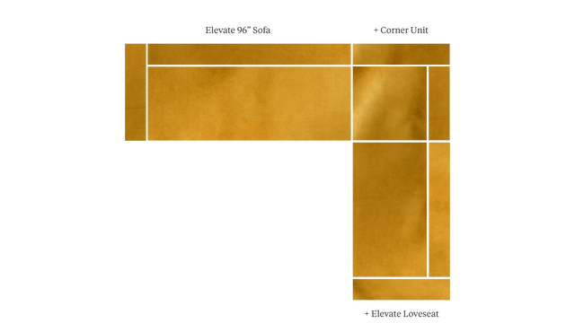 Elevate Reversible L Expansion Kit