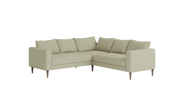 Slipcover: The Essential Corner Sectional (5 Seat) in Hemp