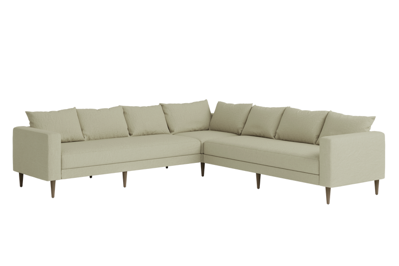 Slipcover: The Essential Corner Sectional (7 Seat) in Hemp