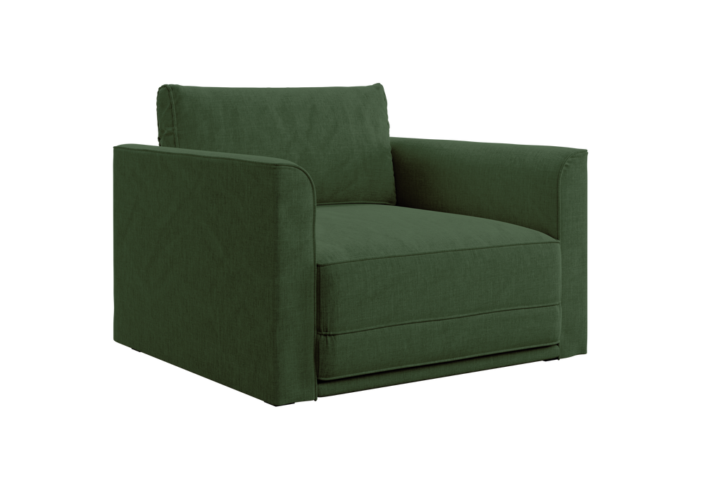 The Eclipse Sleeper Chair in Hemp Blend by Sabai