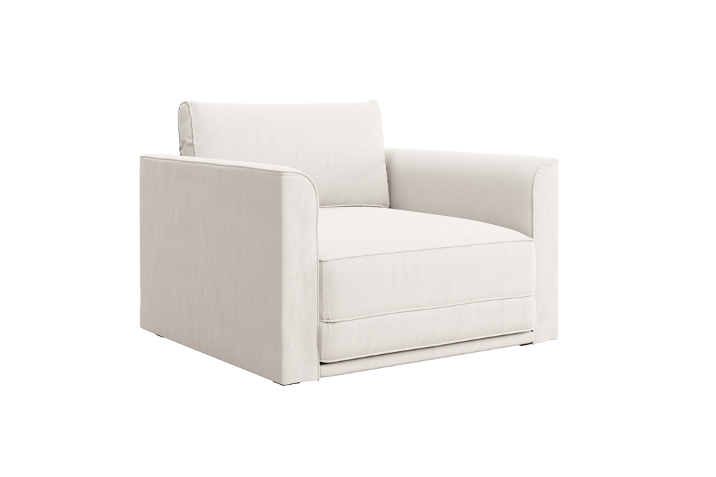 The Eclipse Sleeper Chair in Upcycled Poly by Sabai