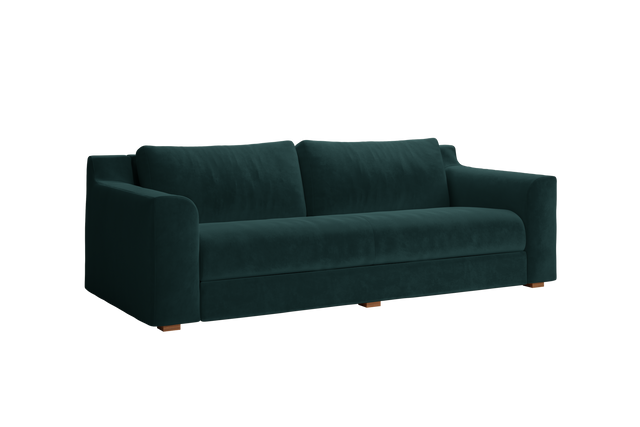 The Elevate 86" Sofa in Recycled Velvet