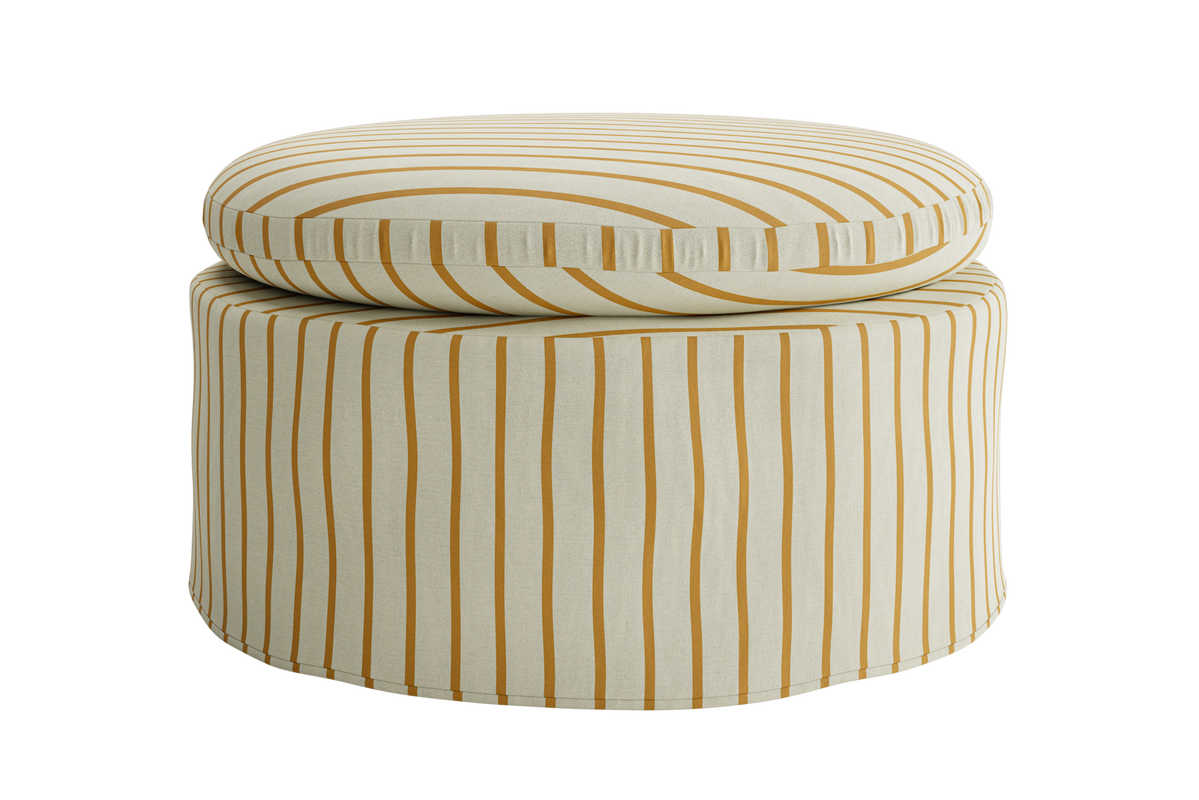 Slipcover: The Evergreen Ottoman