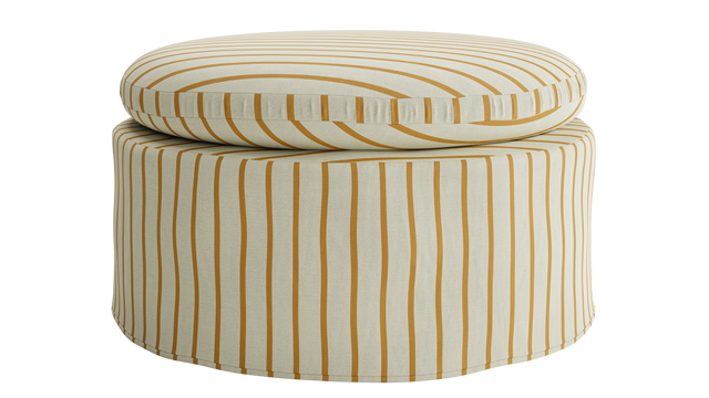 Slipcover: The Evergreen Ottoman