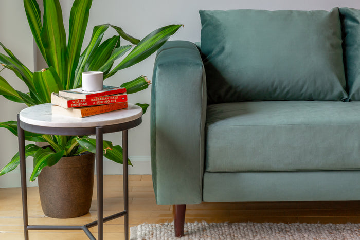 The Essential Sofa in Recycled Velvet