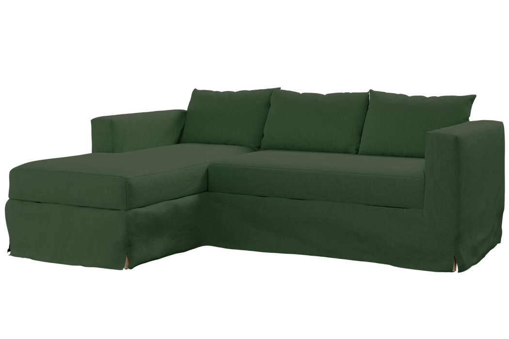 Slipcover: The Essential Sectional in Hemp