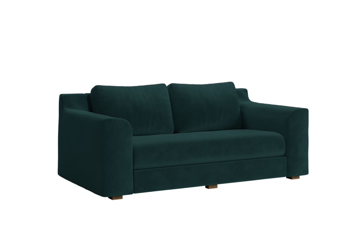 The Elevate Loveseat in Recycled Velvet