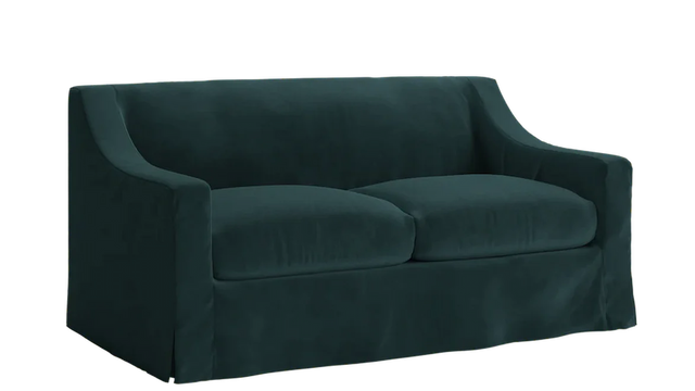 Slipcover: The Evergreen Loveseat