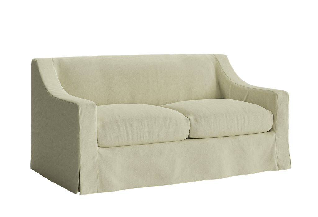 The Evergreen Loveseat in Hemp Blend by Sabai