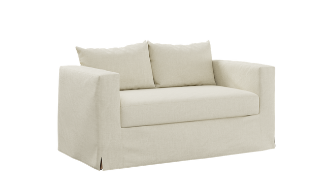 Slipcover: The Essential Loveseat in Hemp