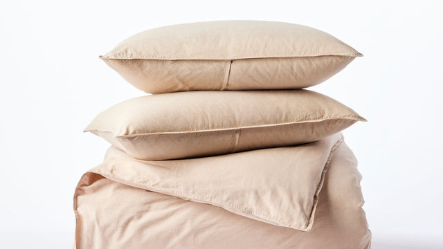 Organic Crinkled Percale™ Duvet Set