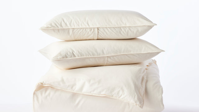 Organic Crinkled Percale™ Duvet Set