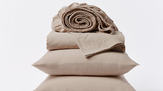 Organic Crinkled Percale™ Sheet Set