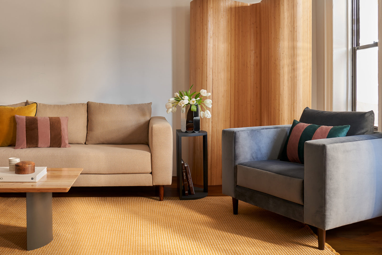 The Essential Sofa in Recycled Velvet