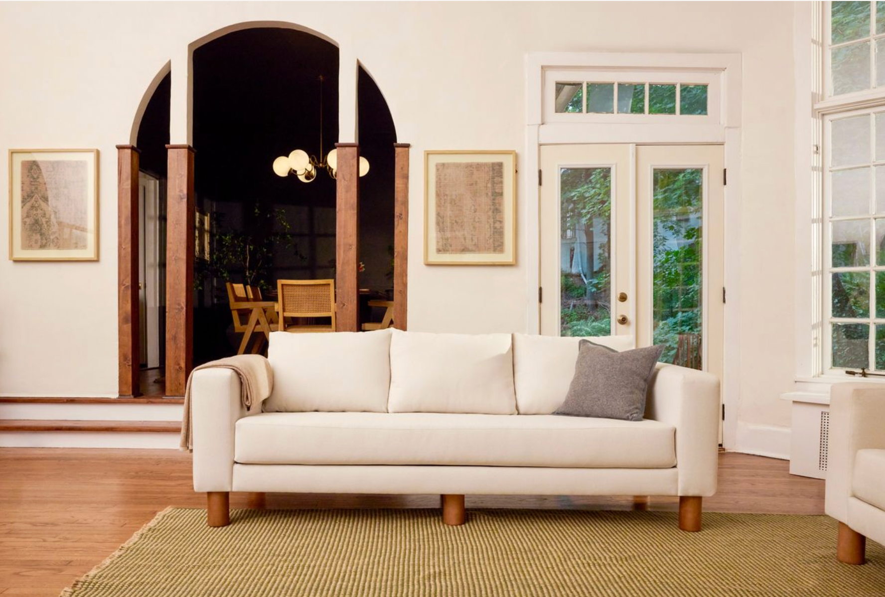 The Essential Sofa in Cactus Leather – Sabai Design