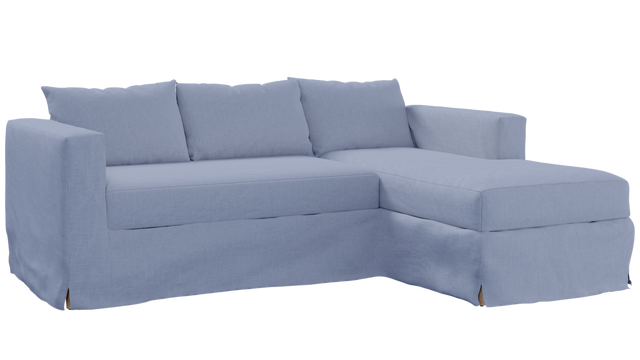 Slipcover: The Essential Sectional in Hemp