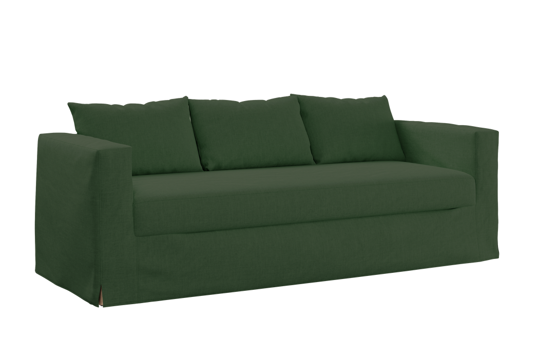 [Fir Hemp | Bench Cushion Sofa]