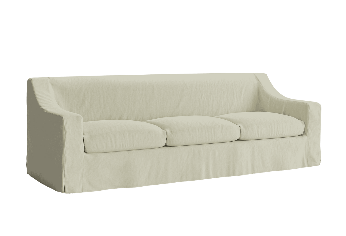 The Evergreen Sofa in Hemp Blend