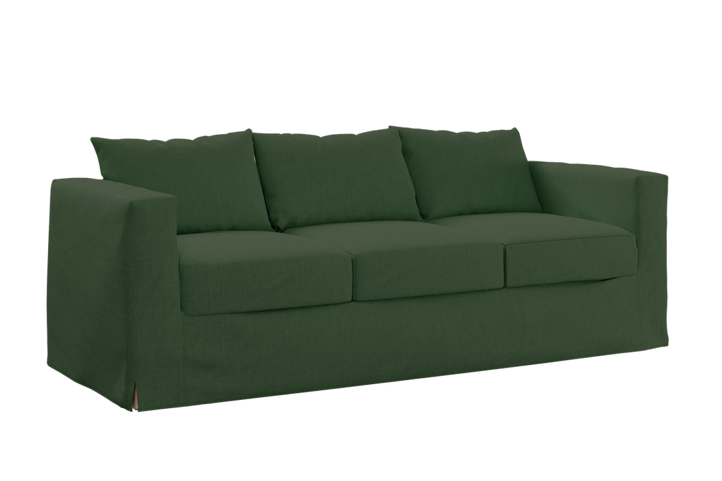 [Fir Hemp | Individual Cushion Sofa]
