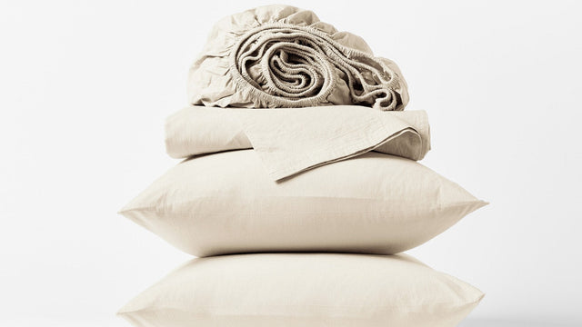 Organic Crinkled Percale™ Sheet Set