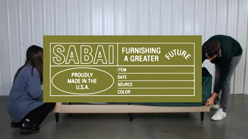 The Essential Sofa in Recycled Velvet