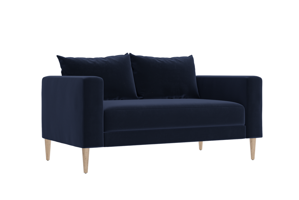 The Essential Loveseat in Recycled Velvet by Sabai