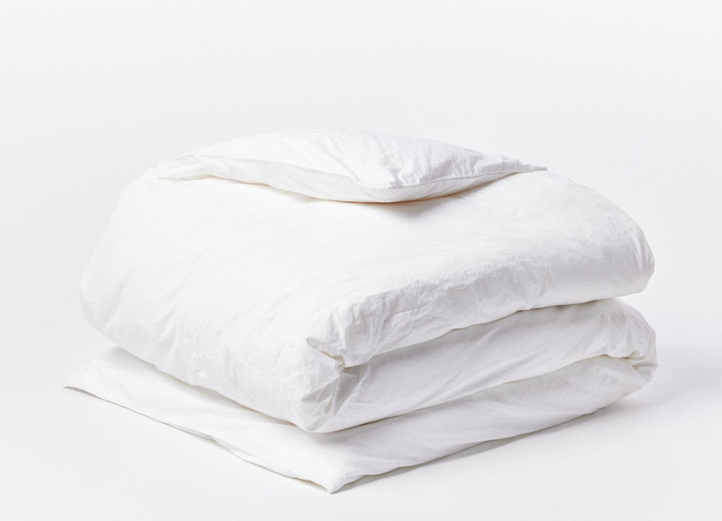 Organic Crinkled Percale™ Duvet Set