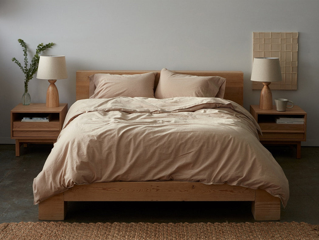 Organic Crinkled Percale™ Sheet Set