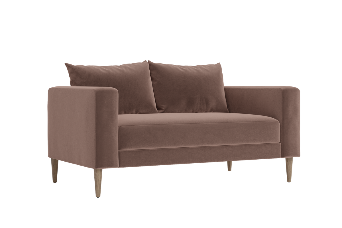 The Essential Loveseat in Recycled Velvet