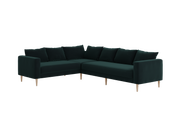 The Essential Corner Sectional (6 Seat) in Recycled Velvet