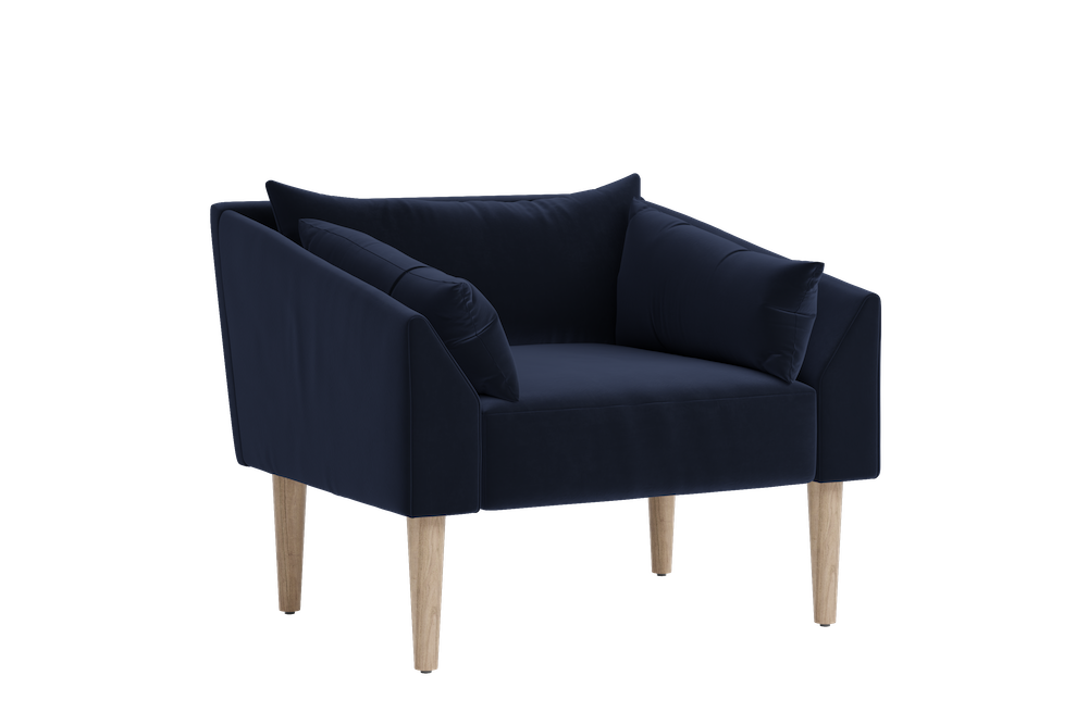 The Essential Chair in Recycled Velvet